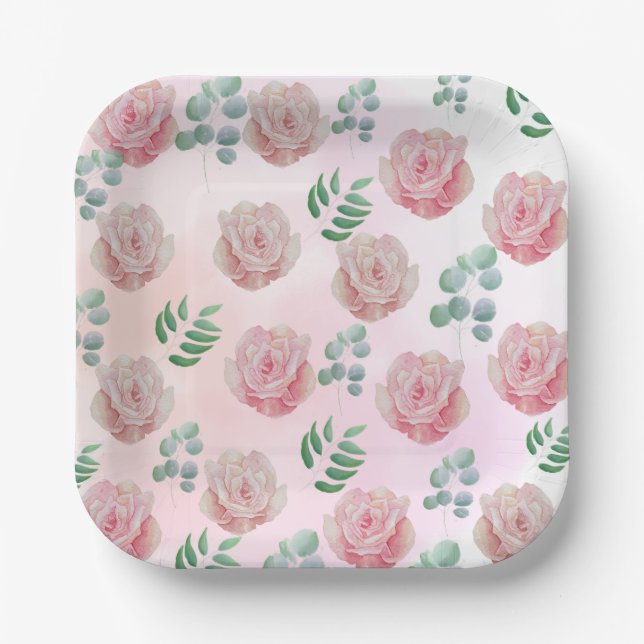 Plato De Papel Placa de papel (Anverso)