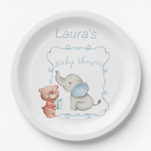 Plato De Papel Placa de papel (Anverso)