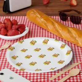 Plato De Papel Placa de papel