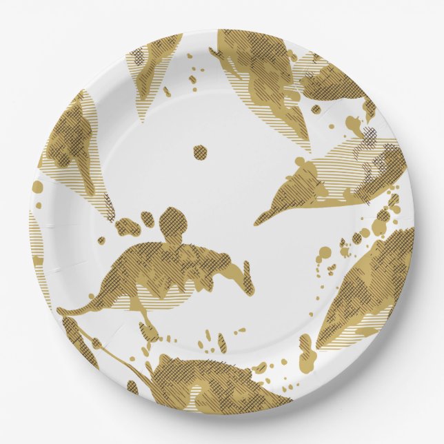 Plato De Papel Placa de papel (Anverso)