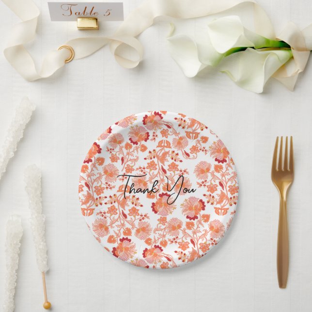 Plato De Papel Placa de papel (Boda)
