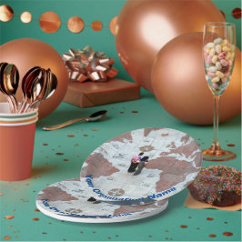 Plato De Papel Placa de papel