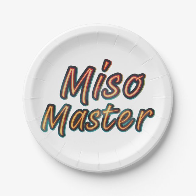 Plato De Papel Placa de papel (Anverso)