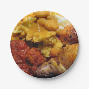 Plato De Papel Placa de papel alimentario