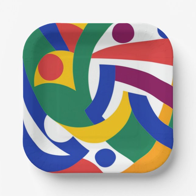 Plato De Papel Placa de papel Arcanis (Anverso)