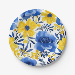 Plato De Papel Placa de papel BloomFest