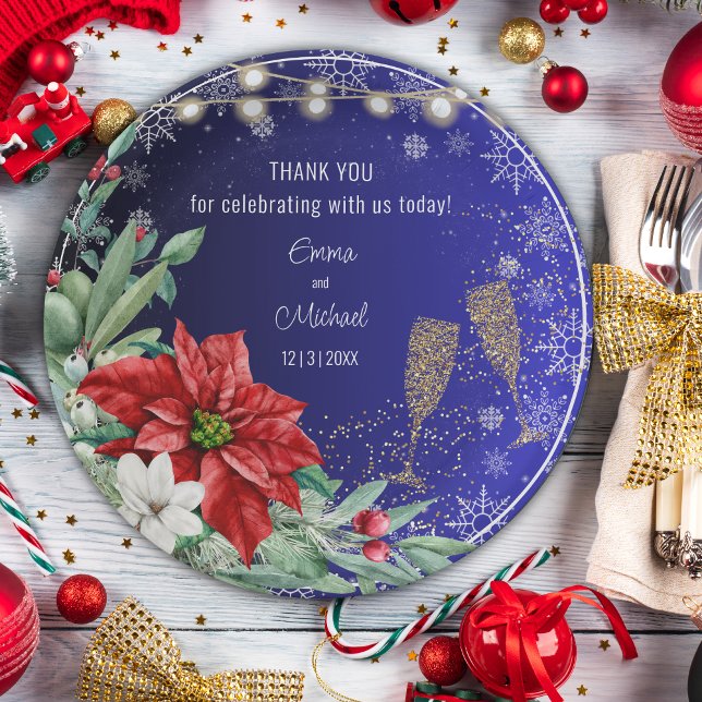 Plato De Papel Placa de papel Boda de vacaciones para navidades (Subido por el creador)