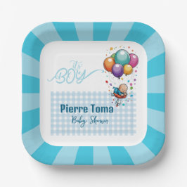 Plato De Papel Placa de papel BOY