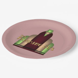 Plato De Papel Placa de papel Charleston