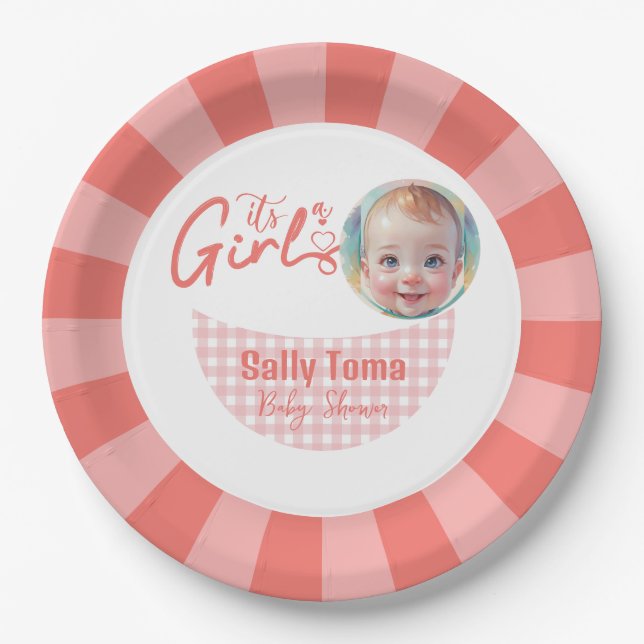 Plato De Papel Placa de papel chica (Anverso)