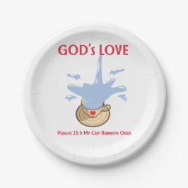 Plato De Papel Placa de papel con secuencias de comandos