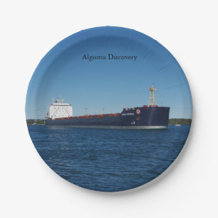 Plato De Papel Placa de papel de Algoma Discovery
