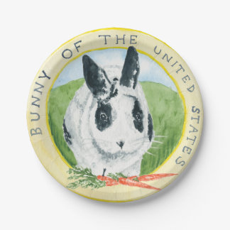 Plato De Papel Placa de papel de cumpleaños de Marlon Bundo