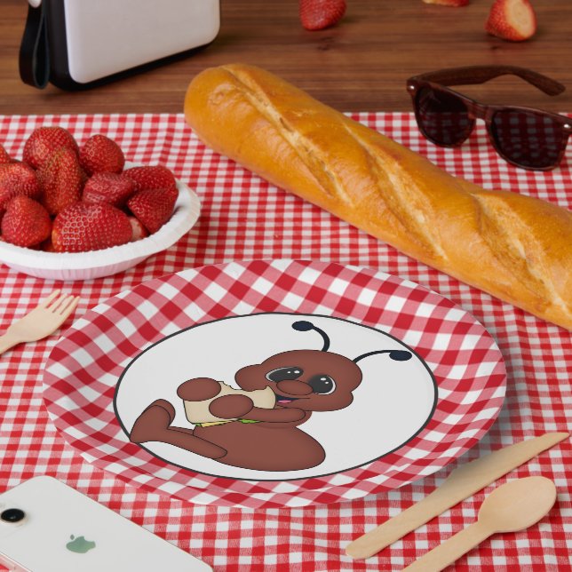 Plato De Papel Placa de papel de fiesta picnic (Picnic)