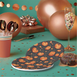 Plato De Papel Placa de papel de Halloween