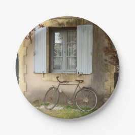 Plato De Papel Placa de papel de la casa francesa