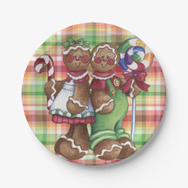 Plato De Papel Placa de papel de la tienda del caramelo de los