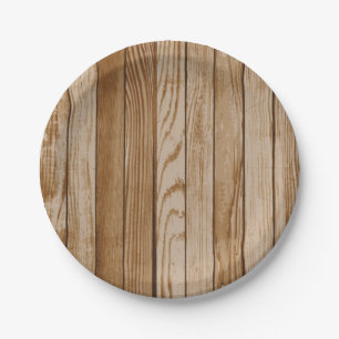 Plato De Papel Placa de papel de madera