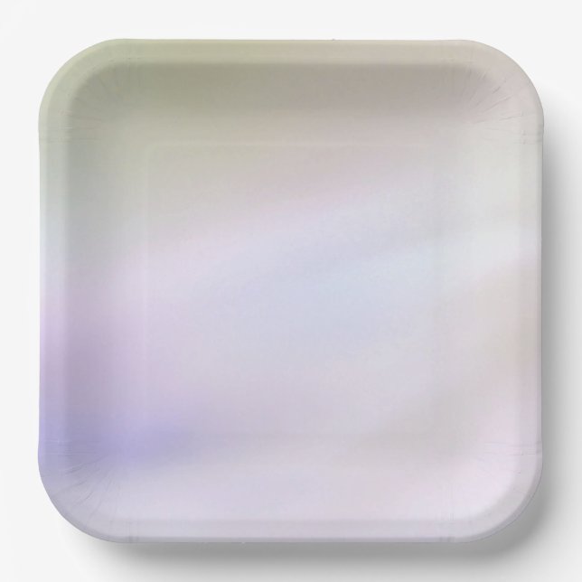 Plato De Papel Placa de papel de niebla suave (Anverso)