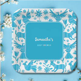 Plato De Papel Placa de papel de papel para bebé mexicano de otom