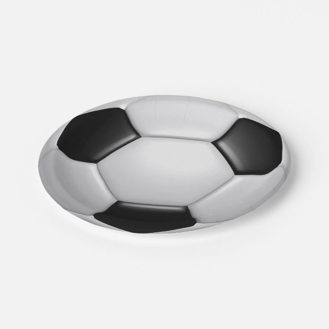 Plato De Papel placa de papel de pelota de fútbol (Angular)