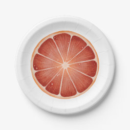 Plato De Papel Placa de papel de pomelo