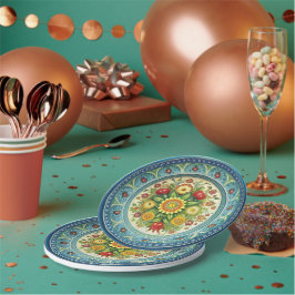 Plato De Papel Placa de papel de porcelana de los antiguos herman