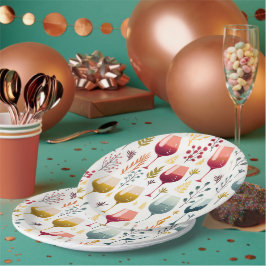 Plato De Papel Placa de papel de tazas de vino finas