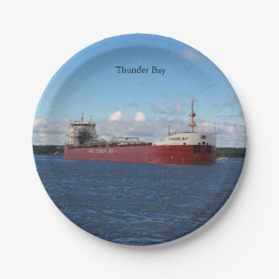 Plato De Papel Placa de papel de Thunder Bay