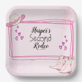 Plato De Papel Placa de papel de vaca disco