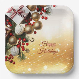 Plato De Papel Placa de papel de vaina de chocolate