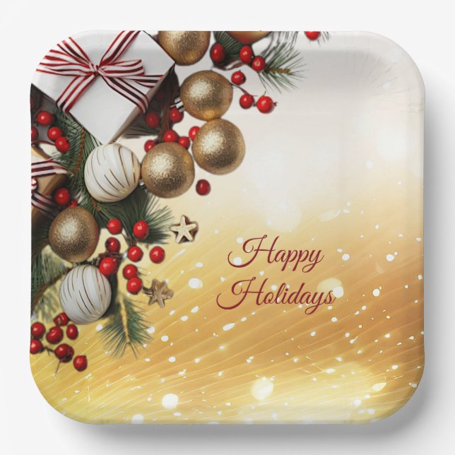 Plato De Papel Placa de papel de vaina de chocolate (Anverso)