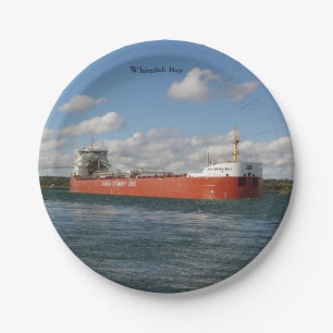 Plato De Papel Placa de papel de Whitefish Bay