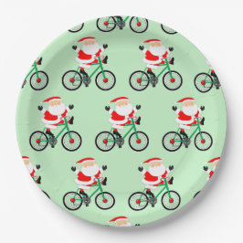 Plato De Papel Placa de papel del Fiesta de Navidades creativos