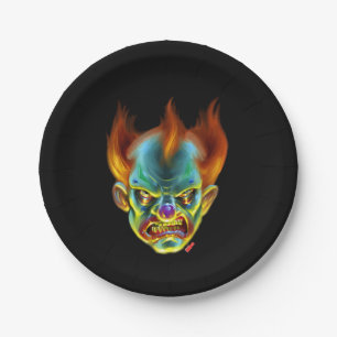 Plato De Papel Placa de papel del monstruo de Killa Klown