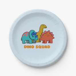 Plato De Papel Placa de papel Dino