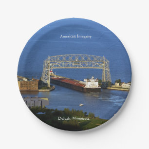 Plato De Papel Placa de papel Duluth de American Integrity