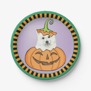 Plato De Papel Placa de papel Eskie de Halloween