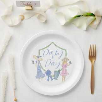 Plato De Papel Placa de papel Fiesta de Kentucky Derby