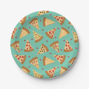 Plato De Papel Placa de papel Fiesta Pizza