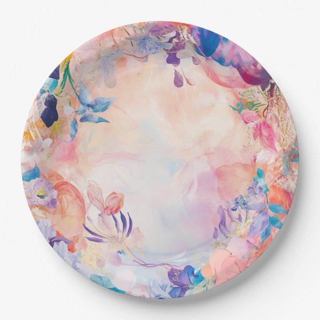 Plato De Papel Placa de papel Honora (Anverso)