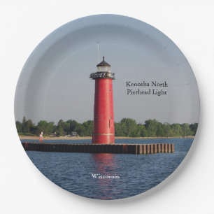 Plato De Papel Placa de papel Kenosha North Pierhead