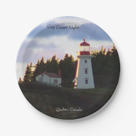 Plato De Papel Placa de papel ligero del tapón