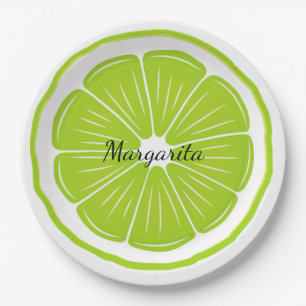 Plato De Papel Placa de papel Lime Design