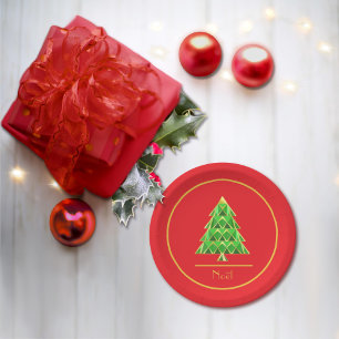 Plato De Papel Placa de papel Noel Joyoux