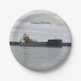 Plato De Papel Placa de papel olímpico de Algoma