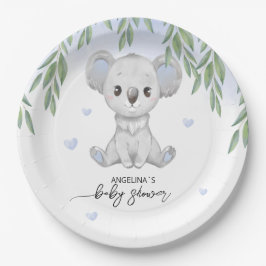 Plato De Papel Placa de papel para Baby Shower