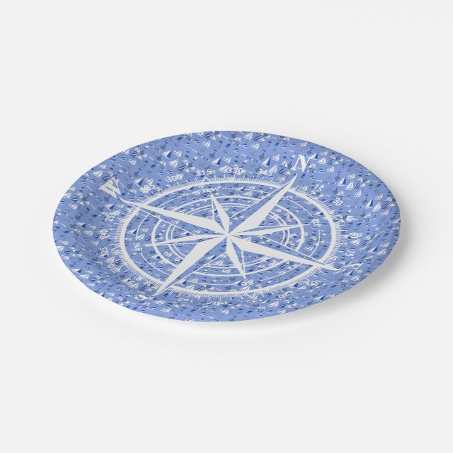 Plato De Papel Placa de papel para brújula (Angular)