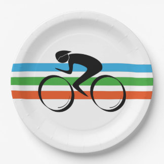 Plato De Papel Placa de papel para ciclismo Racer