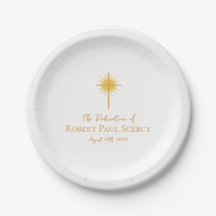 Plato De Papel Placa de papel para dedicación/cristalización del 